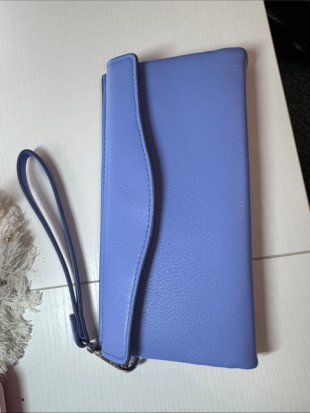 Sleek Lavender Wristlet Clutch